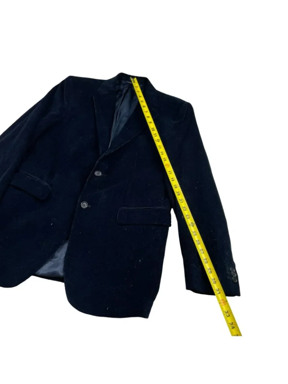 Banana Republic Men’s 100% Cotton Corduroy 2-Button Blazer Navy Blue • 42R